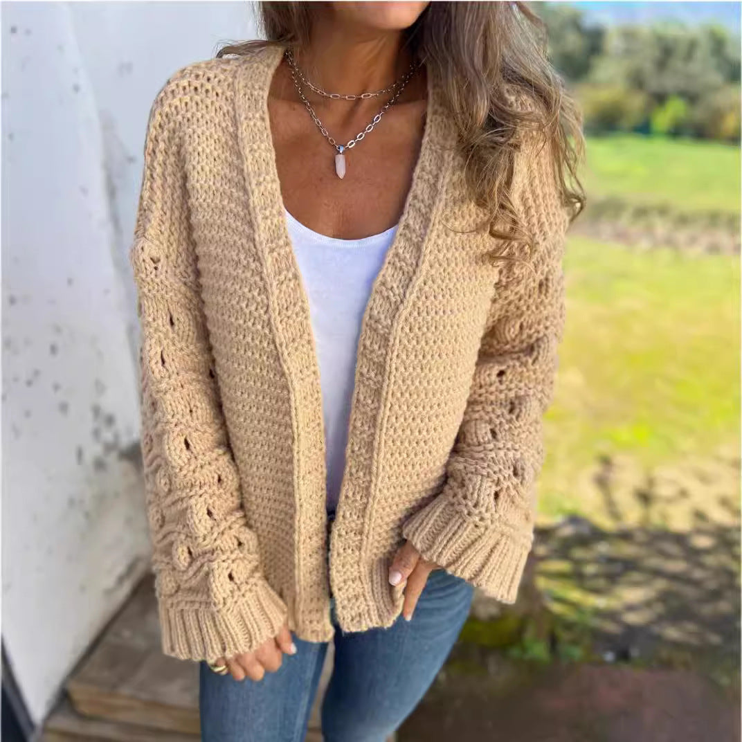Cardigan Maille Texturée — Collection Hiver