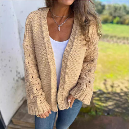 Cardigan Maille Texturée — Collection Hiver