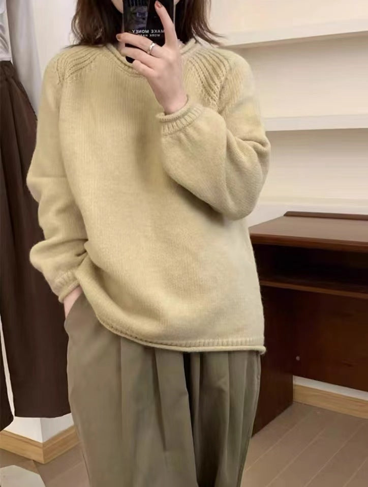 Pull en Maille Douce – Élégance d’Hiver